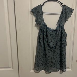 Flutter Sleeve Tank Top